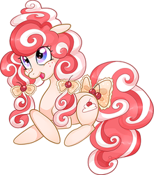 Size: 486x550 | Tagged: safe, artist:aidapone, oc, oc only, oc:cherrycream, earth pony, pony, solo