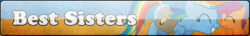 Size: 386x56 | Tagged: safe, artist:majkashinoda626, rainbow dash, scootaloo, g4, best sisters, button, forum banner, forum banners