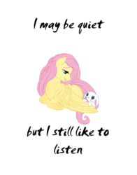 Size: 1200x1527 | Tagged: safe, artist:viwrastupr, angel bunny, fluttershy, g4, english, full body, lying down, prone, side view, simple background, text, transparent background