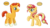 Size: 1378x771 | Tagged: safe, artist:majkashinoda626, sunburst, sunset shimmer, pony, unicorn, g4, backwards cutie mark, blaze (coat marking), brother and sister, coat markings, cousins, duo, facial markings, female, headcanon, male, mare, raised hoof, simple background, socks (coat markings), speech bubble, stallion, sunny siblings, transparent background