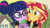 Size: 1920x1080 | Tagged: safe, edit, edited screencap, screencap, sci-twi, spike, spike the regular dog, sunset shimmer, twilight sparkle, dog, equestria girls, g4, my little pony equestria girls: friendship games, :d, creepy smile, faic, grin, hug, smiling, sunedge shimmer, teeth