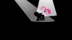 Size: 480x270 | Tagged: safe, artist:wissle, edit, edited screencap, screencap, applejack, pinkie pie, rainbow dash, rarity, earth pony, pegasus, pony, g4, season 1, winter wrap up, animated, female, funny background event, mare, parody, scene parody, sound at source, winter wrap up song, youtube link