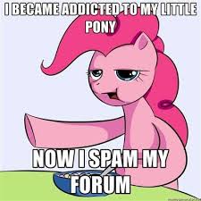 Size: 225x225 | Tagged: safe, pinkie pie, g4, cereal, food, image macro, meme, needs more jpeg, spoon