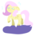 Size: 626x645 | Tagged: safe, artist:typhwosion, fluttershy, pegasus, pony, g4, ears back, female, scared, shadow, simple background, solo, transparent background