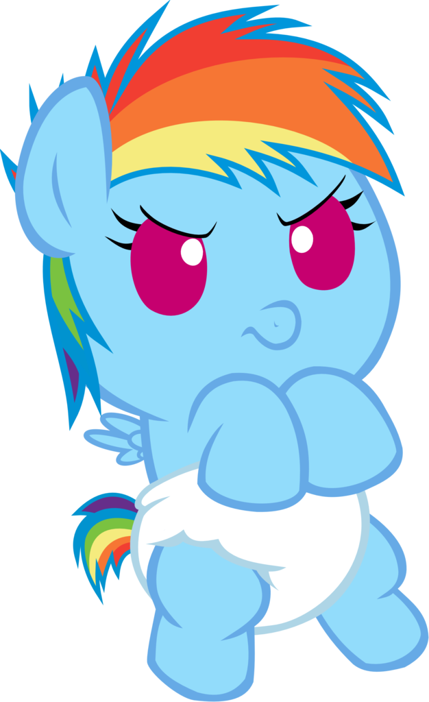 Free: Sollace, Baby, Baby Dash, Baby Pony, Cute, Dashabetes, - My Little  Pony Baby Rainbow Dash 