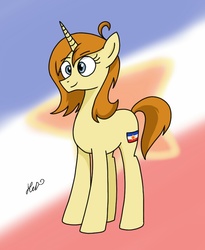 Size: 644x784 | Tagged: safe, artist:hetalianderpy, pony, nation ponies, ponified, solo, yugoslavia