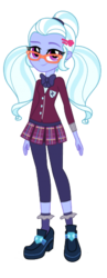 Size: 191x490 | Tagged: safe, sugarcoat, equestria girls, g4, my little pony equestria girls: friendship games, official, female, simple background, smiling, solo, transparent background