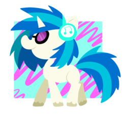 Size: 721x649 | Tagged: safe, artist:typhwosion, dj pon-3, vinyl scratch, pony, unicorn, g4, female, simple background, solo, transparent background