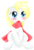 Size: 1600x2340 | Tagged: safe, artist:an-m, artist:aryanne, oc, oc only, oc:aryanne, earth pony, pony, aryan, aryan pony, aryanbetes, blushing, chewing, clothes, cute, female, mouth hold, nazipone, scarf, simple background, sitting, smiling, solo, starry eyes, transparent background, vector