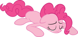 Size: 6000x2844 | Tagged: safe, artist:slb94, pinkie pie, g4, crying, depressed, female, missing cutie mark, sad, simple background, solo, transparent background, vector