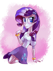 Size: 2000x2666 | Tagged: safe, artist:lightof-dawn, rarity, human, equestria girls, g4, boots, clothes, female, high res, skirt, solo