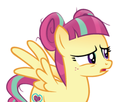 Size: 893x719 | Tagged: safe, artist:berrypunchrules, sour sweet, equestria girls, g4, my little pony equestria girls: friendship games, alternate hairstyle, equestria girls ponified, female, frizzy hair, ponified, simple background, solo, transparent background