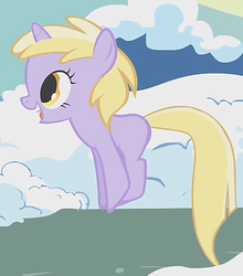 Size: 431x489 | Tagged: safe, screencap, dinky hooves, pony, unicorn, g4, winter wrap up, background pony, cropped, cute, dinkabetes, female, filly, pronking, snow, solo, winter wrap up song