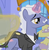 Size: 332x336 | Tagged: safe, screencap, earl grey, pish posh, silver frames, g4, sweet and elite, background pony, clothes, cropped, magic, solo focus, telekinesis, tuxedo