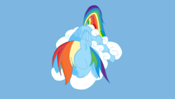 Size: 4128x2322 | Tagged: safe, artist:alicorncapony, rainbow dash, g4, female, sleeping, solo