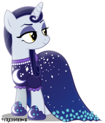 Size: 2553x3000 | Tagged: safe, artist:brony-works, moonlight raven, pony, unicorn, g4, female, high res, mare, over the moon, simple background, solo, transparent background, vector