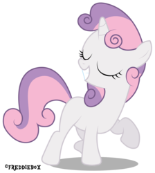 Size: 2688x3000 | Tagged: safe, artist:brony-works, sweetie belle, g4, female, high res, simple background, solo, transparent background, vector