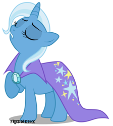 Size: 2688x3000 | Tagged: safe, artist:brony-works, trixie, pony, unicorn, g4, female, high res, mare, simple background, solo, transparent background, vector