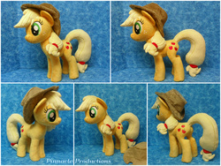 Size: 1024x768 | Tagged: safe, artist:bluedragonflyplush, applejack, g4, irl, photo, plushie, solo