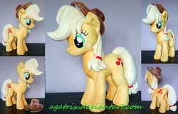 Size: 1280x824 | Tagged: safe, artist:agatrix, applejack, g4, irl, photo, plushie, solo