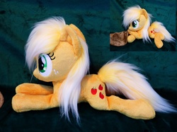 Size: 4536x3400 | Tagged: safe, artist:epicrainbowcrafts, applejack, g4, beanie (plushie), high res, irl, photo, plushie, solo