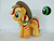 Size: 4608x3456 | Tagged: safe, artist:kiashone, applejack, g4, glow in the dark, high res, irl, photo, plushie, rainbow power, solo