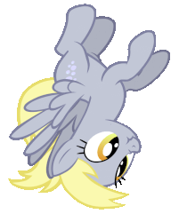 Size: 702x871 | Tagged: safe, artist:flaminbunny, derpy hooves, pegasus, pony, g4, animated, cute, derpabetes, derpy being derpy, female, flapping, flying, loop, mare, nose wrinkle, scrunchy face, simple background, solo, spread wings, upside down