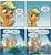 Size: 1295x1396 | Tagged: safe, artist:tony fleecs, idw, official comic, applejack, fluttershy, pigasus, friends forever #23, g4, my little pony: friends forever, spoiler:comic