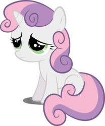 Size: 1280x1542 | Tagged: safe, artist:spellboundcanvas, sweetie belle, g4, female, simple background, solo, transparent background, vector