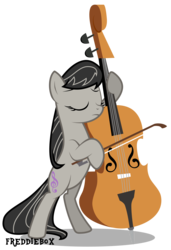 Size: 2057x3000 | Tagged: safe, artist:brony-works, octavia melody, g4, cello, female, high res, musical instrument, solo