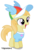 Size: 2033x3000 | Tagged: safe, artist:brony-works, noi, g4, fan, female, filly, high res, simple background, solo, transparent background, vector