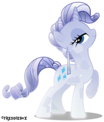 Size: 2538x3000 | Tagged: safe, artist:brony-works, rarity, g4, crystal rarity, crystallized, female, high res, simple background, solo, transparent background, vector