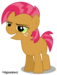 Size: 2280x3000 | Tagged: safe, artist:brony-works, babs seed, g4, female, high res, simple background, solo, transparent background, vector