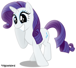 Size: 3328x3000 | Tagged: safe, artist:brony-works, rarity, g4, female, high res, simple background, solo, transparent background, vector