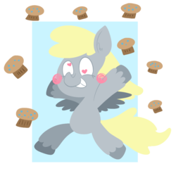 Size: 801x777 | Tagged: safe, artist:typhwosion, derpy hooves, pegasus, pony, g4, female, mare, simple background, solo, transparent background