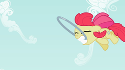 Size: 1366x768 | Tagged: safe, screencap, apple bloom, g4, the cutie pox, female, solo