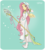 Size: 1803x2000 | Tagged: safe, artist:skirtzzz, part of a set, fluttershy, human, g4, boots, clothes, crossover, dress, dressphere, female, final fantasy, final fantasy x-2, flower, flower in hair, gala dress, gloves, humanized, mage, pony coloring, shoes, solo, staff, white mage, winged humanization, wings