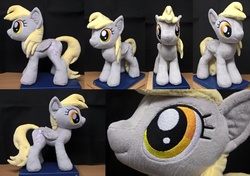Size: 1024x722 | Tagged: safe, artist:justiceofelements, derpy hooves, pegasus, pony, g4, female, irl, mare, photo, plushie, solo