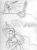 Size: 1216x1629 | Tagged: safe, artist:slash-sun-slash, princess celestia, g4, adorable distress, behaving like a dog, comic, cute, cutelestia, monochrome, vacuum cleaner