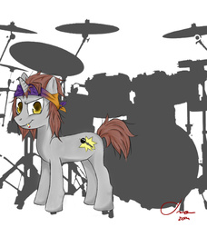 Size: 2480x2716 | Tagged: safe, oc, oc only, oc:thrum beat, pony, unicorn, cigarette, high res, smoking, solo