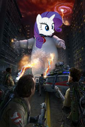 Size: 236x354 | Tagged: source needed, useless source url, safe, rarity, g4, crossover, ghostbusters, picture for breezies, rarity is a marshmallow, stay puft marshmallow man