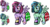 Size: 314x171 | Tagged: safe, artist:dmn666, oc, oc only, oc:sweetypunk, pegasus, pony, commission, pixel art, pokémon, ponymon, simple background, transparent background