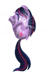 Size: 1161x1920 | Tagged: safe, artist:nebulastar985, twilight sparkle, alicorn, pony, g4, ball, curled up, female, fetal position, mare, simple background, solo, transparent background, twiball, twilight sparkle (alicorn)