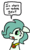 Size: 235x389 | Tagged: safe, artist:ficficponyfic, oc, oc only, oc:emerald jewel, colt quest, colt, explicit source, femboy, foal, irony, is there an update yet?, male, necklace, trap