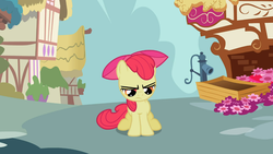 Size: 1366x768 | Tagged: safe, screencap, apple bloom, g4, the cutie pox, female, solo