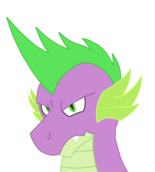 Size: 770x850 | Tagged: safe, artist:combatkaiser, spike, dragon, g4, male, redesign, simple background, solo, transparent background