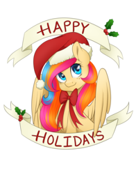 Size: 2550x3300 | Tagged: safe, artist:noodlefreak88, oc, oc only, oc:golden gates, babscon, babscon mascots, high res, holiday wishes