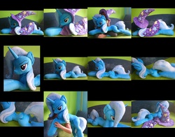 Size: 3376x2652 | Tagged: safe, artist:agatrix, trixie, human, g4, high res, irl, irl human, photo, plushie