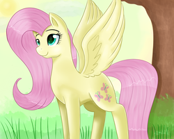 Size: 1280x1024 | Tagged: safe, artist:mlp-firefox5013, fluttershy, g4, female, solo