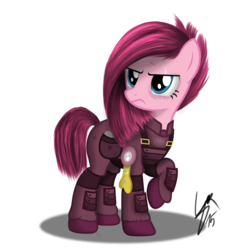 Size: 5000x5000 | Tagged: safe, artist:j3rykcz, pinkie pie, g4, the cutie re-mark, absurd resolution, alternate timeline, alternate universe, apinkalypse pie, crystal war timeline, female, pinkamena diane pie, solo, war